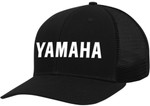 Licensed Yamaha Logo Curved Bill Snapback Hat