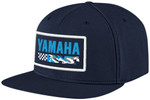 Licensed Yamaha Racing Flat Bill Snapback Hat
