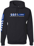 Licensed Yamaha Racing Check Mens Pullover Hoody