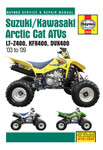 Haynes Repair/Service Manual '03-09 Suzuki/Kawasaki/Arctic Cat ATVs (M2910)