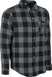 Fly Racing Tek Mens Flannel Button Up Long Sleeve Shirt