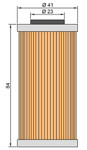 Twin Air Oil Filter (140023)