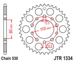 JT Steel Rear Sprocket 39 Tooth (JTR1334.39)