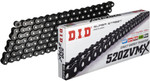 DID 520ZVM-X Super Street Black Chain 120 Links (520ZVMXB120Z)