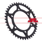 JT Steel Rear Sprocket | 43 Tooth | 520 | Black (JTR486.43)