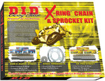 DID X-Ring Chain, Front & Rear Sprocket Kit for '07-15 Honda CBR600RR (DKH-003)