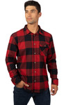 FXR Timber Mens Button Up Long Sleeve Flannel Shirt