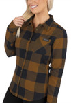 FXR Timber Womens Button Up Long Sleeve Flannel Shirt