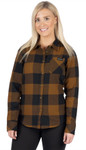 FXR Timber Womens Button Up Long Sleeve Flannel Shirt