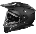 Castle X CX200 Solid D/S Snow Helmet w/Heated Electric Shield