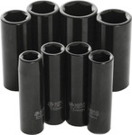 Performance Tool 3/8" Metric Impact Deep Socket Set (M595DB)