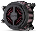 Vance & Hines VO2 Blade Black Wrinkle Air Cleaner Intake Kit (42355)