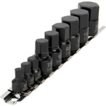 Performance Tool 9pc Impact SAE Hex Bit Socket Set (W38963)