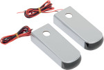 Alloy Art Chrome Fender LED Strut Lights w/Smoke Lens (SSL-2)