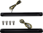 Alloy Art Black LED Front Signal Lights w/Smoke Lens (FDH-2)
