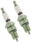 Accel Platinum Cyclelite Spark Plugs 2-Pack (Y2410P)