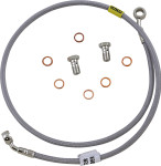 GBrakes Braided Stainless Steel Hydraulic Clutch Line (FK003D424CL)