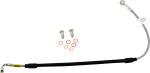 GBrakes Braided Stainless Steel Rear Brake Line (FK003D742R)
