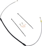 GBrakes Braided Stainless Steel Front CR Style Brake Line (FK003D126CR)