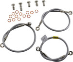 GBrakes Stainless Steel Front Brake 3 Line Kit (FK003D90-3)