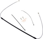 GBrakes Braided Stainless Steel Front CR Style Brake Line (FK003D187CR)