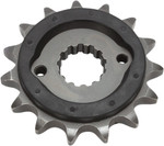 JT Front Sprocket | 15 Tooth | 530 | Steel | Rubber Cushioned (JTF513.15RB)