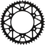 JT Rear Sprocket | Racelite Aluminum | Black | 520 | 49 Tooth (JTA210.49BLK)