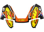 FMF 4.1 RCT Orange Exhaust Muffler Decal (014850)