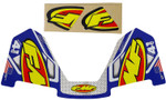 FMF Blue 4.1 Exhaust Decal (014849)