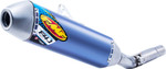 FMF Factory 4.1 RCT Blue Anodized Titanium Slip-On Muffler (042396)