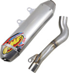 FMF Q4 HEX Aluminum/Stainless Steel Slip-On Muffler (045667)