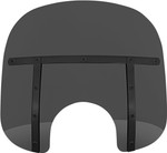 Memphis Shades 13" Fats Dark Smoke/Black Strap Windshield w/7" Cutout (MEB31110)