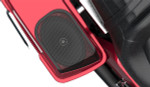 Hogtunes Red Saddlebag Lids w/XL 6x9" Speakers (692 XL LID-AA)