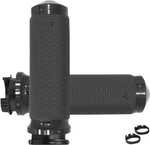 Avon Memory Foam Anodized Black Grips (MT-MF-63A-ANO)