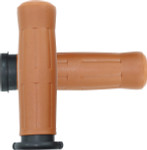Avon Old School Tan Rubber 1" Handlebar Grips (OLD-69-TAN-FLY)