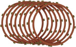 Alto Red Eagle Organic Clutch Friction Plate Set (095752)