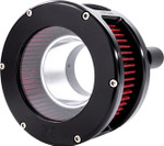Feuling BA Series Black Body Air Cleaner Kit w/Clear Cover & Red Filter (5434)