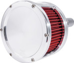 Feuling BA Race Series Raw Body - Solid Cover - Red Air Cleaner Kit (5421)