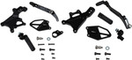 Vortex v3 2.0 Black Aluminum Motorcycle Rearsets (RS634K)