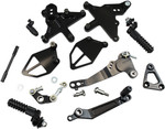 Vortex v3 2.0 Black Aluminum Motorcycle Rearsets (RS403K)