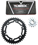 Vortex HFRS Hyper Fast 520 Conversion RX3 Black Chain & Sprocket Kit (CK6341)