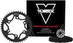 Vortex HFRS Hyper Fast 520 Conversion SX3 Black Chain & Sprocket Kit (CK6316)
