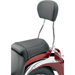 Cobra Round Tall 17" Chrome Sissy Bar (02-7636)