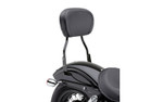 Cobra Round Tall 17" Black Sissy Bar (602-1303B)