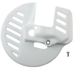 UFO White Plastic Front Brake Disc Guard (HO02661#041)