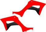 UFO OE Red Plastic Radiator Shrouds/Covers (HO05600#999)
