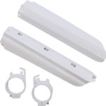 UFO White Plastic Fork Tube Protectors (YA02838#046)