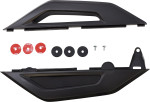 UFO Rear Side Panels | Black Plastic | CRF250R/RX | CRF450R/RX (HO05606#001)