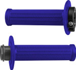 UFO Lock-On Blue Twist Throttle MX Grips (MA01828#C)