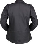 Z1R Matchlock Womens Leather Motorcycle Jacket
